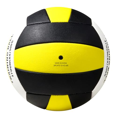 RUN2PEAK Heavy Weight Volleyball Ball Official Size 5 Setter Training Volleyballs PU Practice Volley Balls for Indoor Rebo...