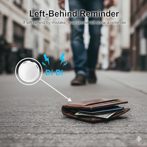 No Subscription GPS Tracker for Vehicles Work with Find My (iOS Only) Real Time Global No Monthly Fee Mini Hidden Car Trac...