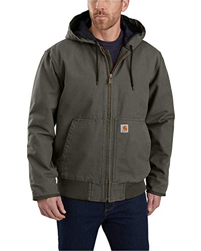 Carhartt Men's Loose Fit Washed Duck Insulated Active Jacket