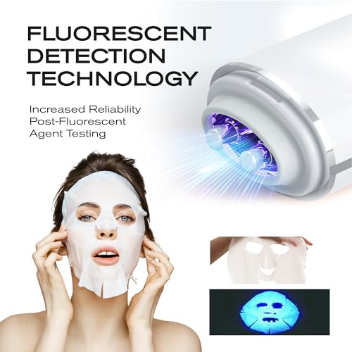 Skin Hydration Tester Monitor - Professional Portable Digital Corneometer Facial Moisture Analyzer Meter Tool - Multifunct...