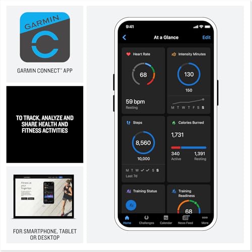Garmin fēnix® 8 Pro, 47mm, AMOLED Display, Premium Connected Multisport GPS Smartwatch, inReach® Technology, Sapphire, Car...