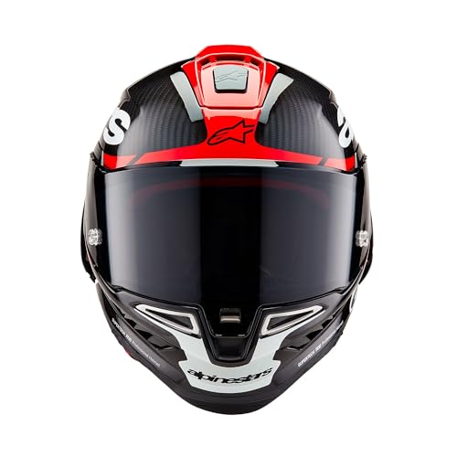 Alpinestars Supertech R10 Element Helmet, Carbon Fiber, Aerodynamic Full-Face Design, Ventilation & Safety, DOT & ECE Cert...