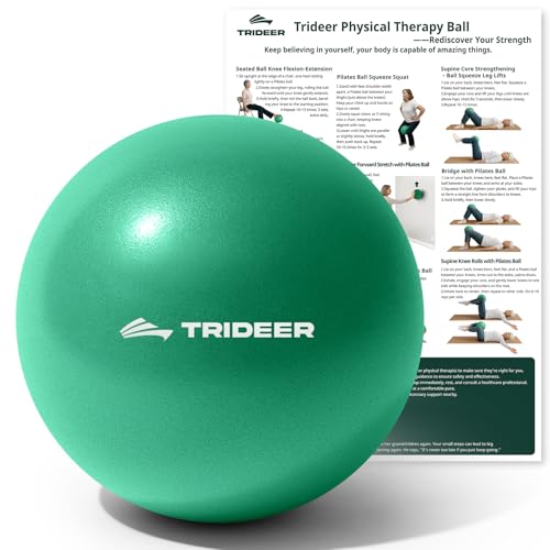 Trideer Exercise Balls Physical Therapy, 9 Inch Pilates Ball Between Knees for Physical Therapy, Mini Exercise Ball - Yoga...