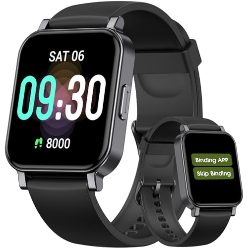 Pedometer Watch Senior Friendly No App/Phone Required, Waterproof Fitness Tracker Watch with Step Counter Calories/Sleep T...