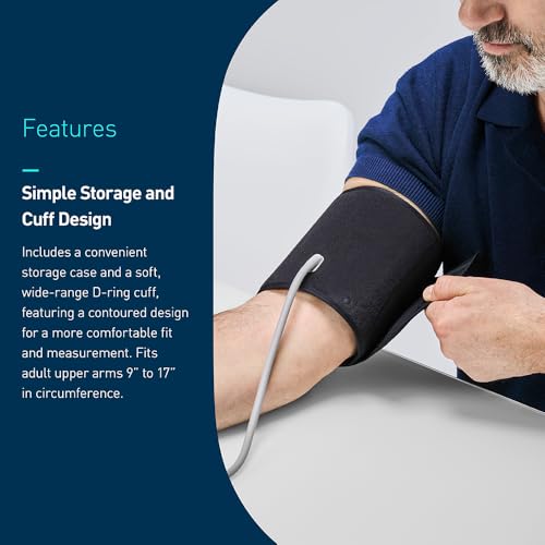 OMRON Bronze Blood Pressure Monitor for Home Use & Upper Arm Blood Pressure Cuff - #1 Doctor & Pharmacist Recommended Bran...
