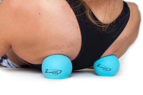 ActiveProZone Therapy Massage Ball - Instant Muscle Pain Relief. Proven Effective for Myofascial Release, Deep Tissue Pres...