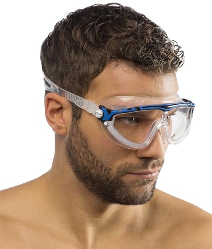 Cressi Skylight Swim Goggles - Internal Anti-Fog Lens for Swimming - Secure Silicone Strap for Adult Swim Goggles