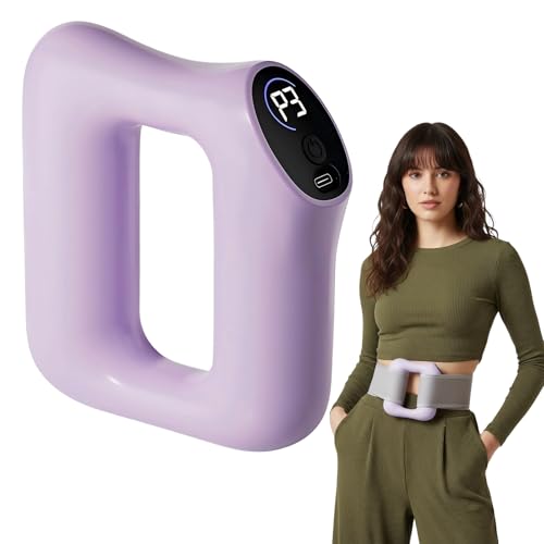 Lqyom Deep Tissue Percussion Massage Gun, Ergonomic Fascia Blaster with 3 Modes & 5 Levels, Fascia Ring Massager with Belt...