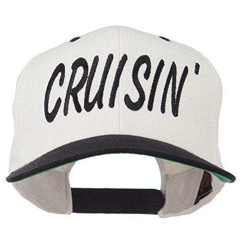 e4Hats.com Cruisin Embroidered Flat Bill Cap