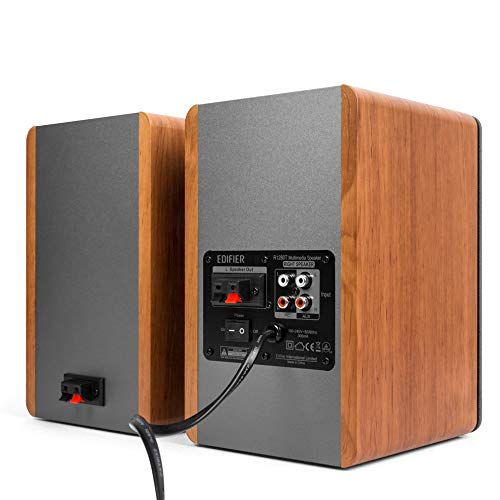 Edifier R1280T Powered Bookshelf Speakers - 2.0 Active Near Field Studio Monitor Speaker - Wooden Enclosure - 42 Watts RMS...