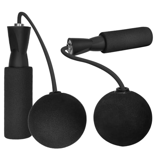 iRboWou Jump Rope Ropeless Skipping Rope for Fitness Training Exercise, Adjustable Weighted Cordless Jump Rope for Men Wom...