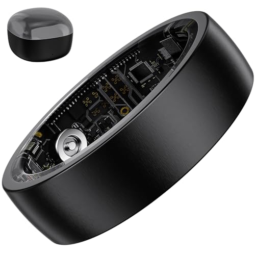 S SECRETTOP Fitness Tracker Smart Ring for Men Women – Sleep & Heart Rate Monitor, Health Activity Tracker, Step Counter, ...