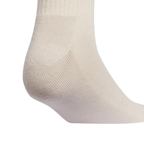 adidas Women's Crew Socks, 3-Stripe Cushioned Socks with Arch Compression, Comfortable, Stylish and Sweat-Wicking, 3-Pack