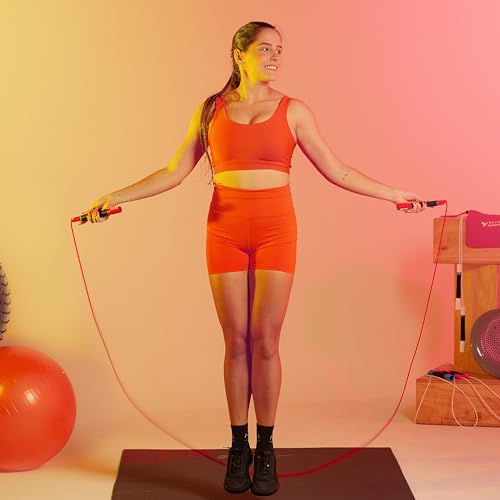 Elite Jumps Freestyle PVC Jump Rope Bundle - Premium Quality Adult Jump Ropes for Fitness - Lightweight Cardio Skipping Ju...