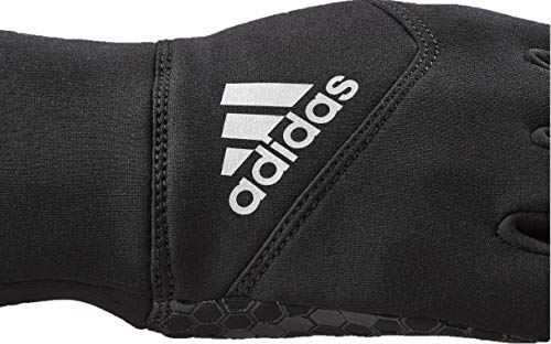 Adidas Shield 3.0 Running Reflective Gloves, Black