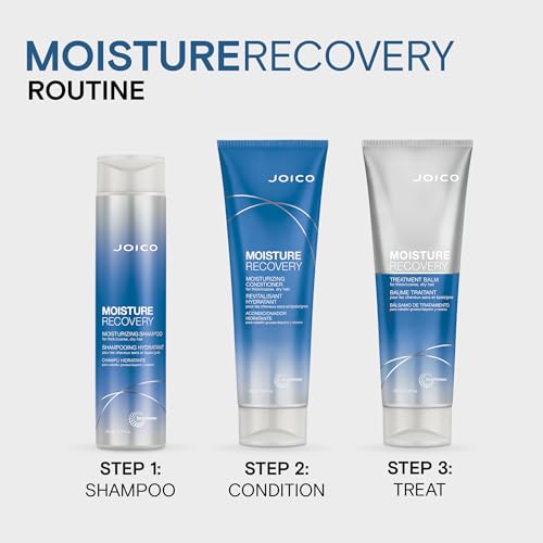 Joico Moisture Recovery Treatment Balm | For Thick, Coarse, Dry Hair | Replenish Moisture | Restore Smoothness & Elasticit...