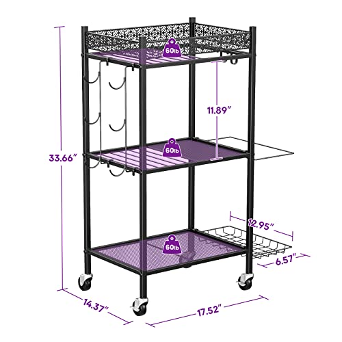 Yoga Mat Storage Rack, Home Gym Storage Rack, VOPEAK Workout Storage for Yoga Mat, Foam Roller, Gym Organizer Gym Equipmen...