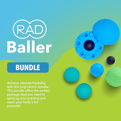 RAD Baller Bundle – Myofascial Release Balls for Full Body Mobility & Recovery, Trigger Point Relief – Includes Rounds (Se...