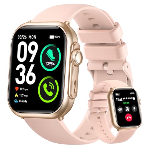 Health & Fitness Trackers for Women Men: 30 Day Battery Life Activity Tracker with Answer/Make Call Blood Pressure SpO2 Sl...