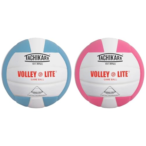 Tachikara Volley-Lite Additional Colors Regulation Balls for Young Players (EA)