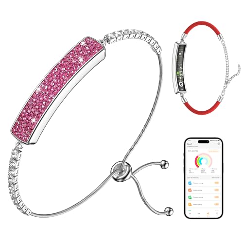 RIFESI Smart Bracelet for Women, Valentine's Day Gifts, Health Activity Fitness Trackers, 24/7 Heart Rate, HRV, Blood Oxyg...