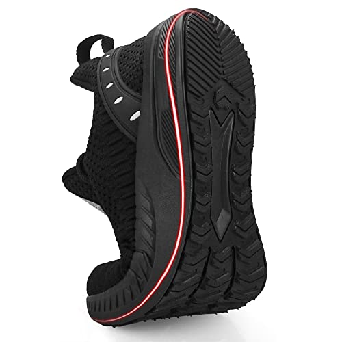 Feethit Mens Slip On Walking Shoes Blade Tennis Shoes Non Slip Running Shoes Lightweight Workout Shoes Breathable Mesh Fas...