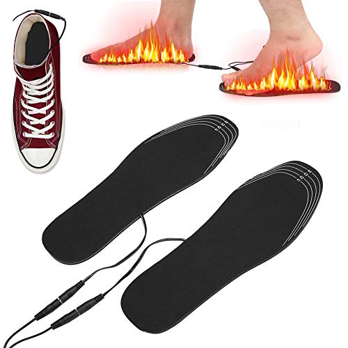 Restokki Heated Insoles, Toe Warmers, Electric Foot Warmer, Winter USB Heated Shoe Insoles, Foot Warming Pad Mat, Heating ...