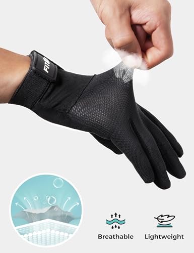FitsT4 Sports Horse Riding Gloves Equestrian Women Mesh Breathable Gloves for Horseback Riding Touchscreen