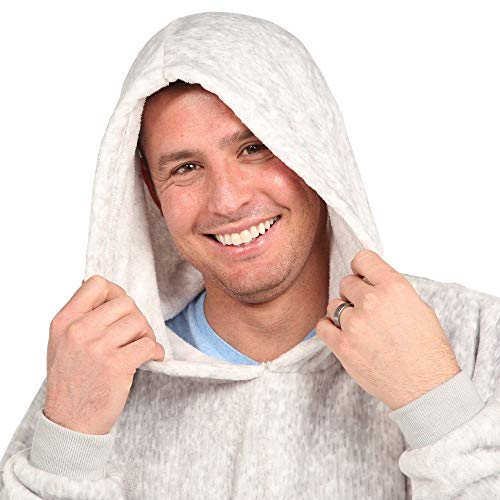 THE COMFY Dream | Lightweight Microfiber Fleece Wearable Blanket, Oversized Design Hood & Pocket from Shark Tank, Cozy Gifts