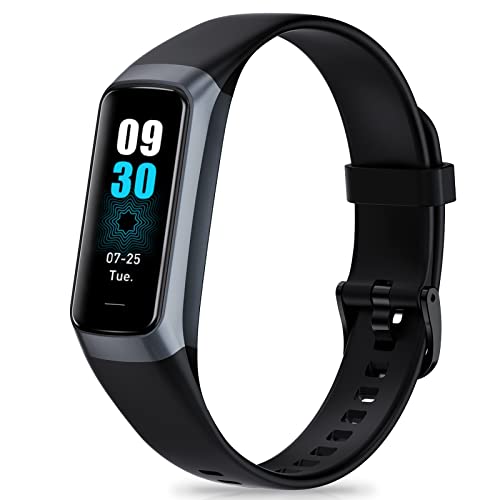 Fitness Tracker with Step Counter/Calories/Stopwatch, Activity Tracker, Health Tracker with Heart Rate Monitor, Sleep Trac...