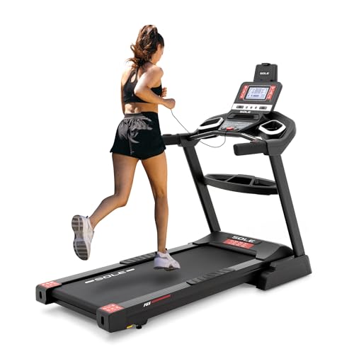 SOLE Fitness F63, F65, F80, F85, TT8 Treadmill With Incline, Bluetooth, Foldable Option - For Home, Work From Home Fitnes...