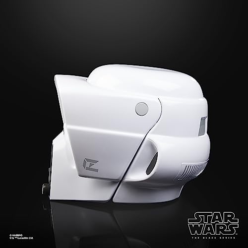 STAR WARS The Black Series Scout Trooper Premium Electronic Helmet with Sound Effects, Return of the Jedi Adult Roleplay Item