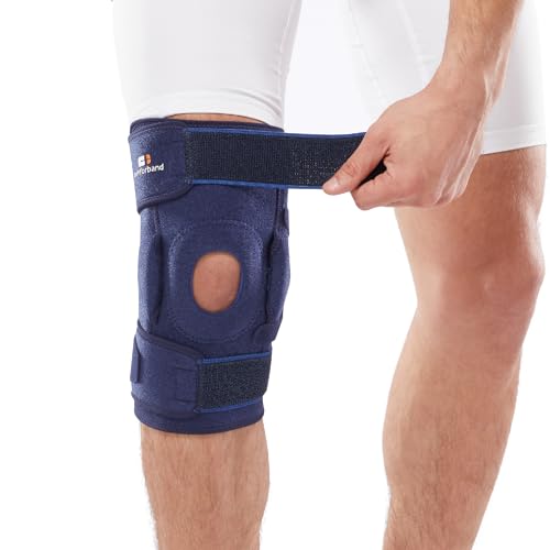 Comforband Adjustable Hinged Knee Brace – Dual Side Hinges for ACL, PCL, MCL Injury Support, Meniscus Tear, Arthritis Pain...
