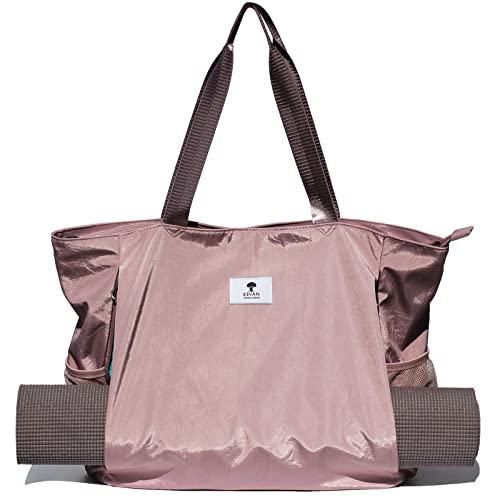 ESVAN Yoga Mat Bag Yoga Tote Carrier Shoulder Bag Carryall Tote for Office,Yoga,Pilates,Travel,Beach and Gym
