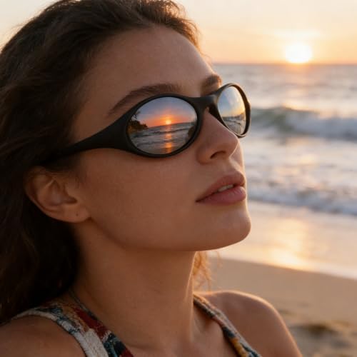 ICARA 3 Pack Sport Polarized Sunglasses for Men and Women All Day Comfort UV400 Protection for Cycling Fishing Driving