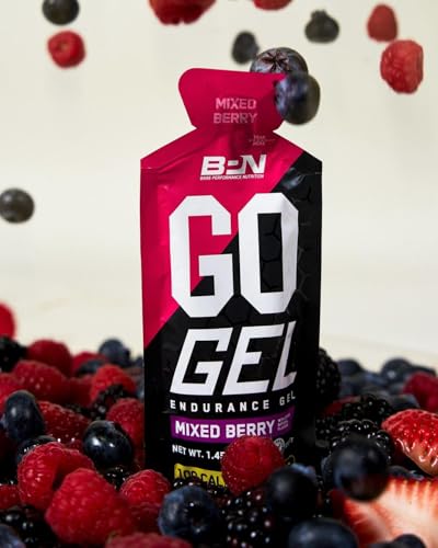 BARE PERFORMANCE NUTRITION, BPN Go Gel Endurance, 24g of Carbohydrates & 100 Calories per Pack, Vegan + Gluten Free Runnin...