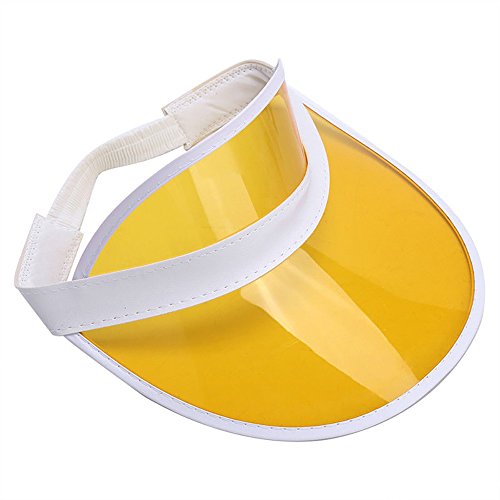 Nicky Bigs Novelties Girly Fantasy Set Tennis Beach Plastic Clear Sun Bingo Vegas Dealer Golf Visor