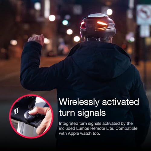 Lumos Ultra Smart Bike Helmet | Customizable Front and Back LED Lights with Turn Signals | Road Bicycle Helmets for Adult...