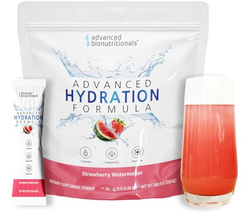 Advanced Bionutritionals Advanced Hydration Formula Electrolyte Drink Mix Powder with ElectroPrime®, L-Taurine, TyroPure™,...