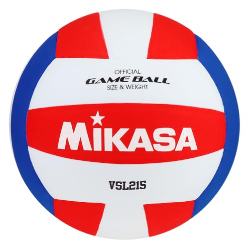 Mikasa Competitive Class Volleyball (Red/White/Blue)