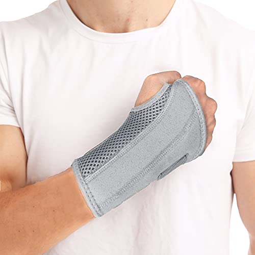 NuCamper Wrist Brace Carpal Tunnel Right Left Hand for Men Women Pain Relief, Night Wrist Sleep Supports Splints Arm Stabi...