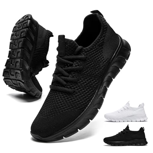 GDEKLO Mens Running Shoes Walking Tennis Sneakers Slip on Gym Workout Athletic Lightweight Casual Sport Shoes