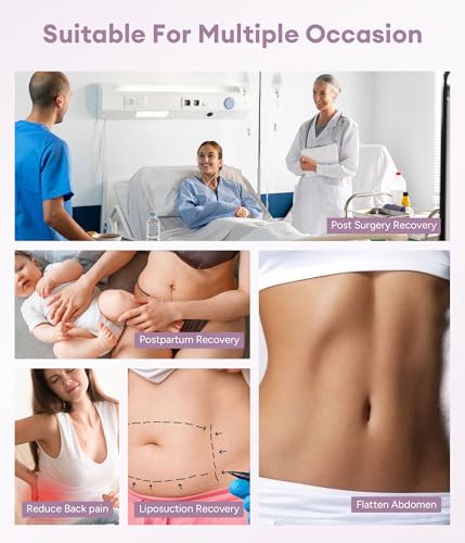 YERKOAD 360 Lipo Foam Post Surgery Ab Board Breathable Tummy Tuck Recovery Waist Cincher Abdominal Compression Board