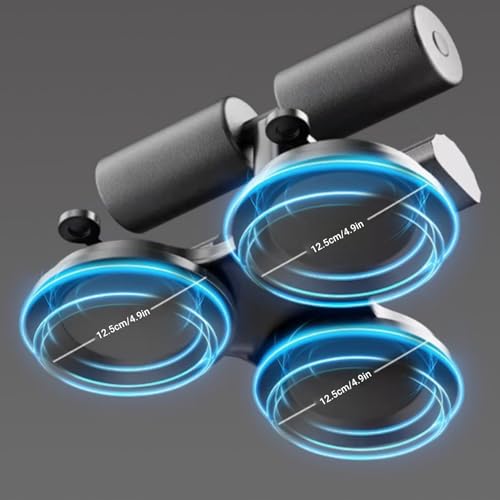 Sit Up Exercise Equipment, Upgraded Sit Up Ab Machine Abdominal Exercise Equipment Height Adjustable with Foot Holder and ...