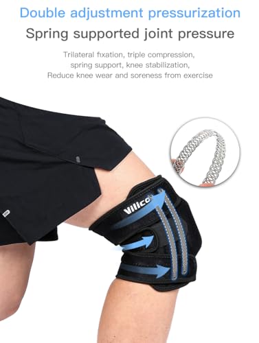 SUJAYU Knee Brace for Women Men with Side Stabilizers, Knee Braces for Knee Pain ACL MCL Arthritis Joint Pain Relief, Adju...