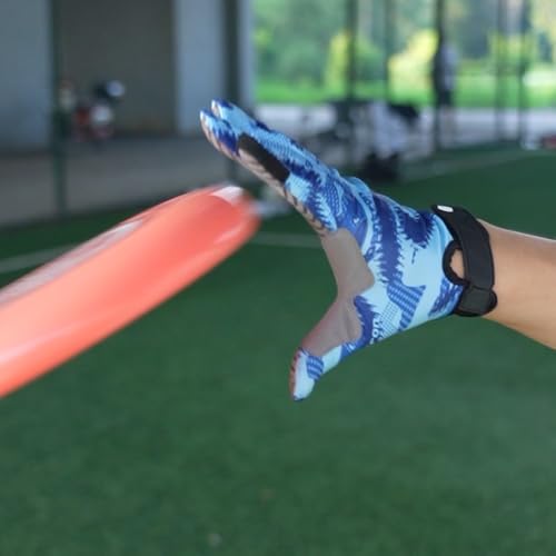 Seibertron S.P.S.G-5 Ultimate Flying disc Gloves Super Grip and Disc Gloves Sun Protection Breathable Touchscreen Sport Fr...