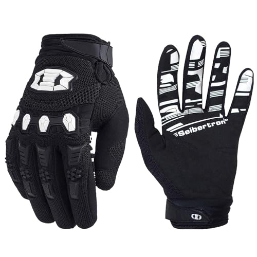 Seibertron Unisex BMX MX ATV MTB Racing Mountain Bike Bicycle Cycling Off-Road/Dirt Bike Gloves Road Racing Motorcycle Mot...