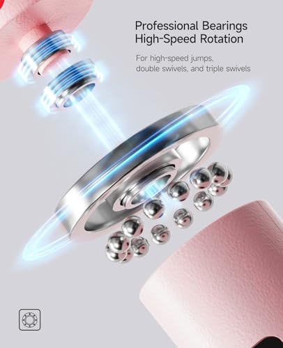 ACHDOFITS Smart Jump Rope with Counter - Adjustable High Speed Skipping Rope for Adults, LED Display with 4 Modes, Calorie...