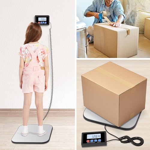 Fuzion-LiftX Shipping Scale, 440LB/200KG x 10g Digital Postal Scale, Hold/Tare Function, Shipping Scale for Packages Small...