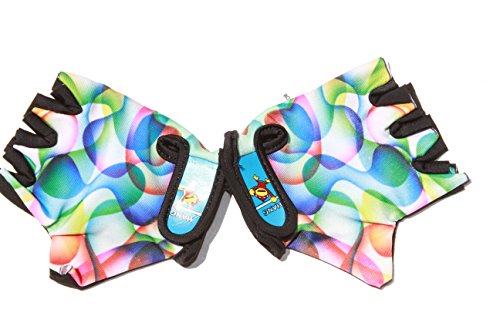 HANG Monkey Bar Gloves for Children 5 and 6 Years Old with Grip Control Parkour Kids Bike Gloves